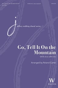 Go, Tell It on the Mountain SATB choral sheet music cover Thumbnail